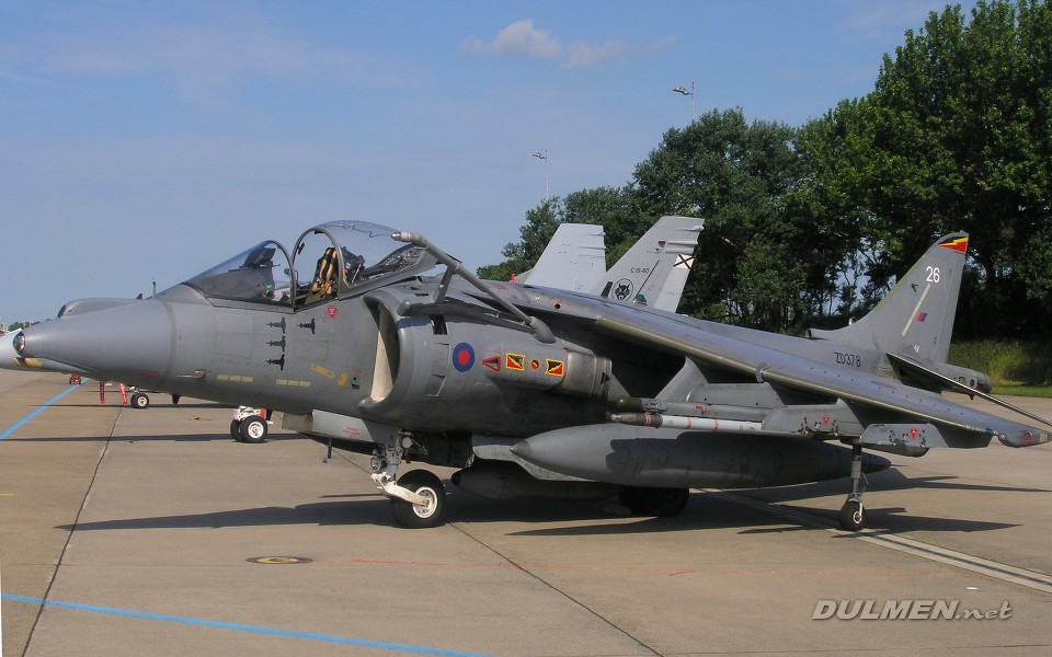 Harrier GR-9 ZD378-26 4sqn